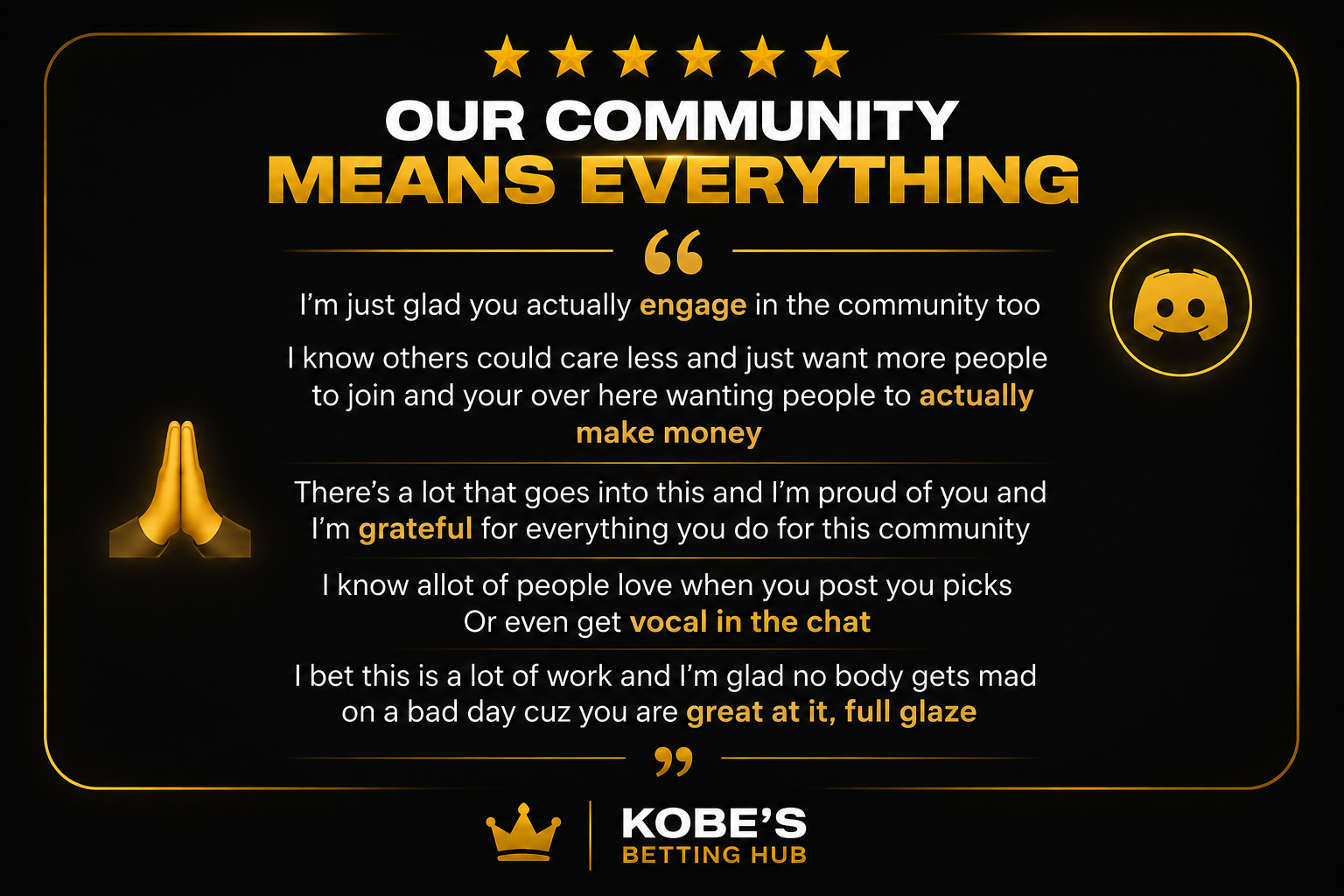 Member feedback about the Hub community