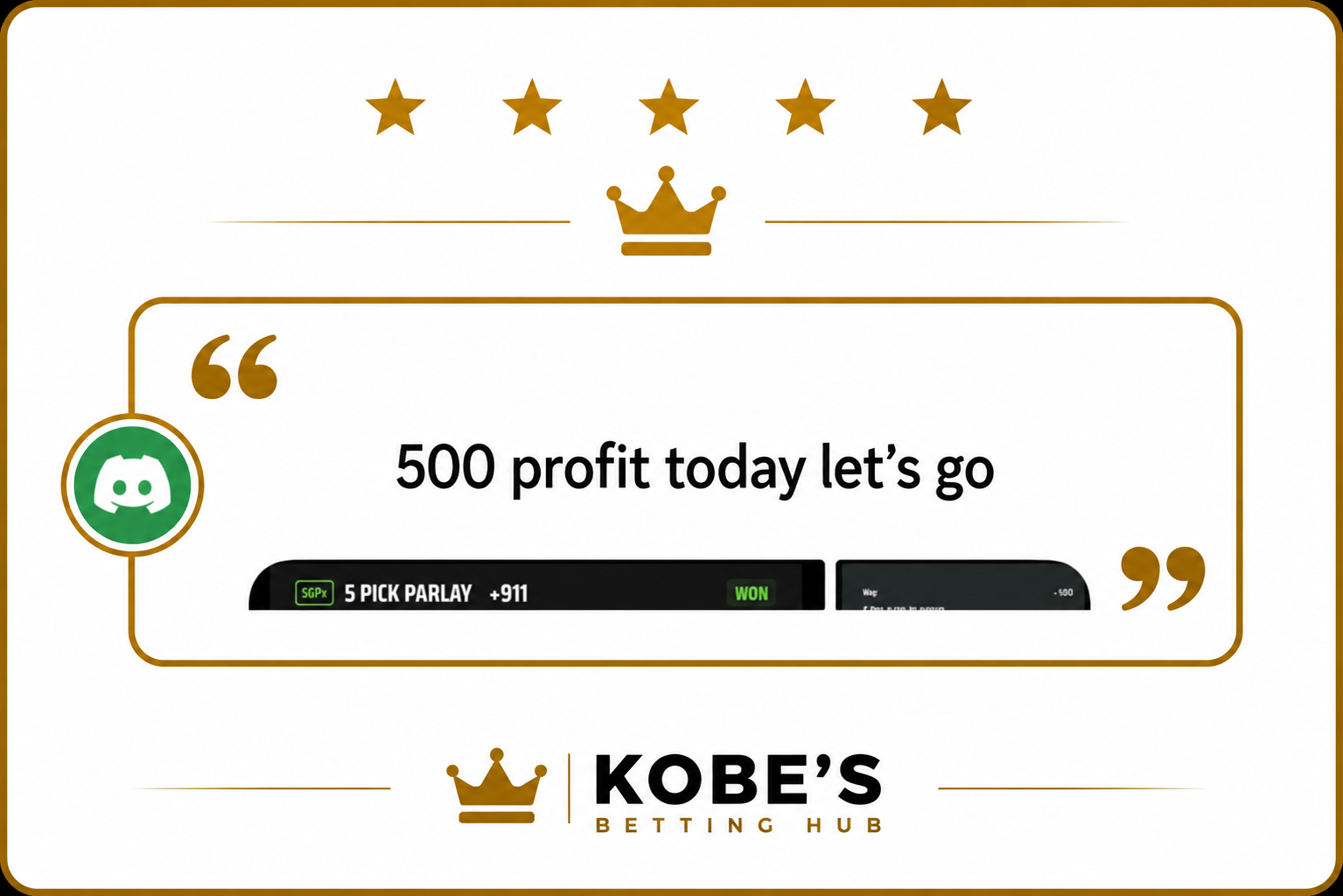 Community review about a profitable day